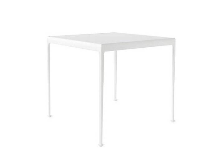 KNOLL table carrée 1966 Collection Richard Schultz (71x71 cm - aluminium et polyester)