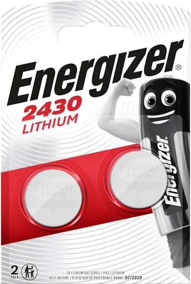 Batteri ENERGIZER Lithium CR2430 2/fp