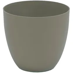 Spritzguss Blumentopf Schale Ø38Cm Farbe Taupe