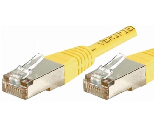 Dexlan Patchkabel Cat. 6A, F/UTP, gelb, 7,5 m 859568