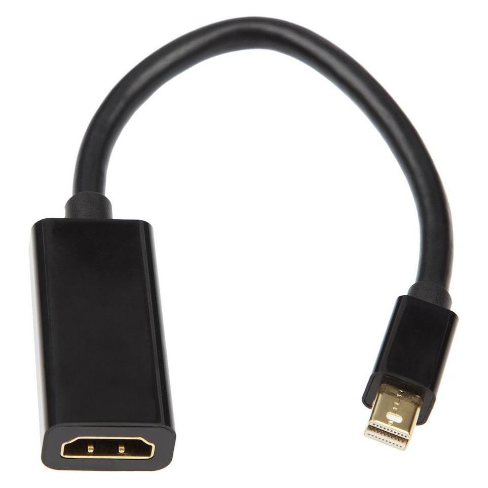 Iiglo MiniDP til HDMI Adapter 5cm (sort) (HDMI) (II-ADP-HDFMIDPM)