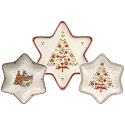 Villeroy & Boch, Serviergeschirr, Winter Bakery Delight Sternschalen-Set