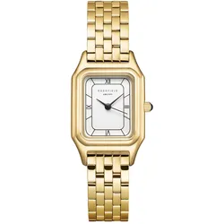 Rosefield OCWGSG-OC01 Damenuhr Quarz Ivy Goldfarben/Weiß