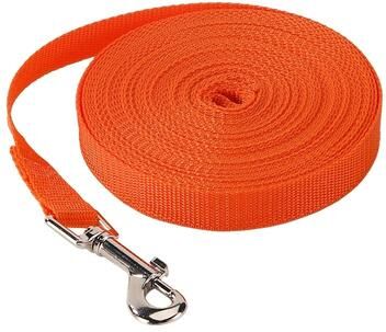Inspired Living Long Dog Leash For Training Outdoor Nylon Dog Leash orange 1.2m(4ft)