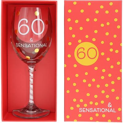 Pavilion 60 & Sensational Gift Boxed Wine Glass - 16 oz