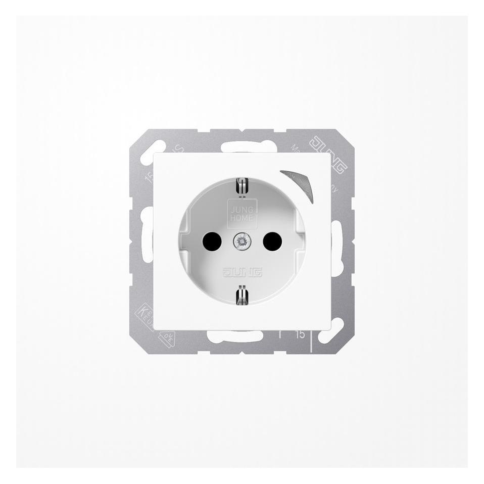 JUNG HOME SCHUKO BTA1521SWW Steckdose (BTA1521SWW)