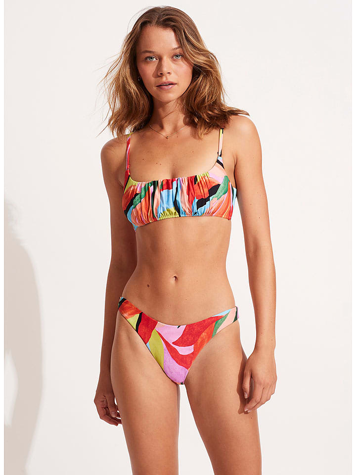 Seafolly Bikini-Hose in Bunt - S