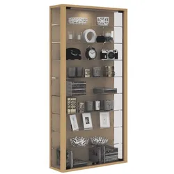 VCM Vitrine »Vitrosa Maxi« braun, 59x118x18 cm