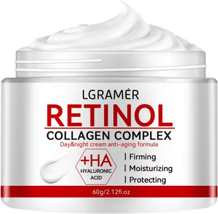 Uplift Curations Retinol Lifting & Firming Face Cream   Collagen Anti Wrinkle Moisturizer For Brightening Skin 60g