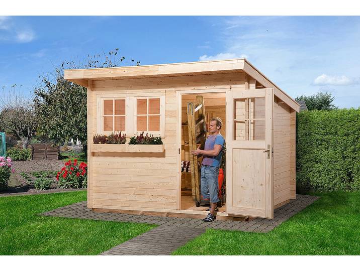 Weka Gartenhaus 116 Gr. 2 3 × 3 m