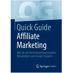 Quick Guide Affiliate Marketing, Fachbücher von Frank Deges