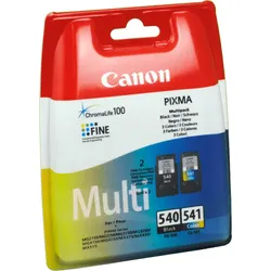 2 Canon Tinten 5225B006 PG-540 + CL-541 Doppelpack KCMY