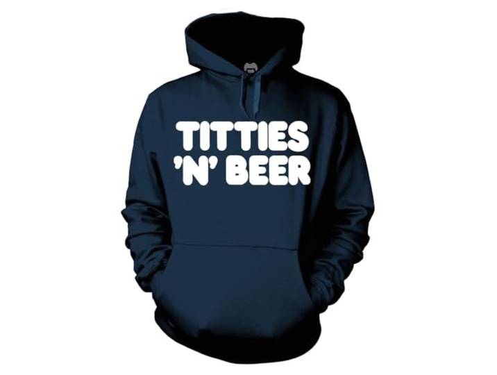 Frank Zappa Titties 'N' Beer capuchontrui, M, zwart, M