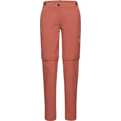 Mammut Runbold Zip Off Pants Women - brick - 44