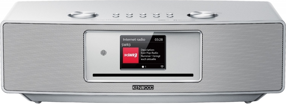 Kenwood Electronics CR-ST700SCD-S, Internet, Digital, DAB+, FM, 87,5 - 108 MHz, 174.928 - 239.2 MHz, 43 W