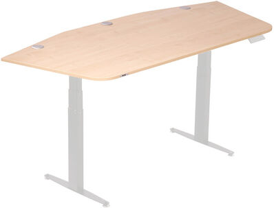 Thon StudioProd.Desk1750Maple curv Ahorn