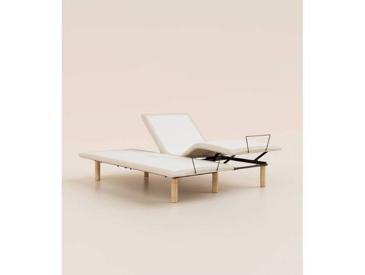 Sommier électrique 160x200 cm - Beige - Tediber