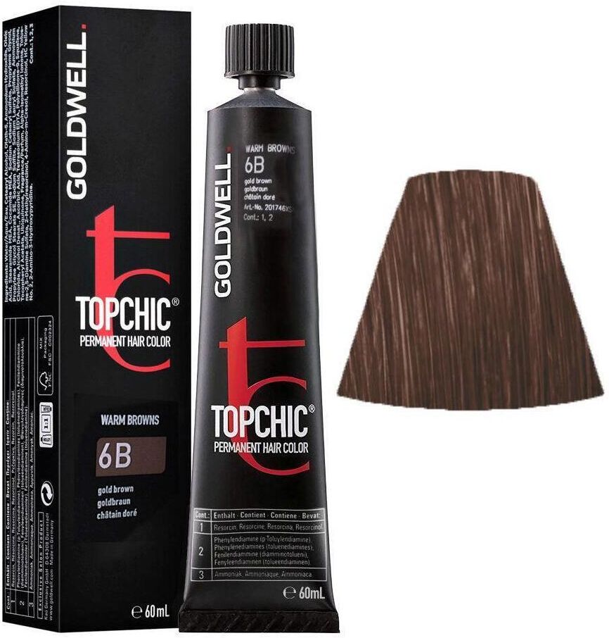 Goldwell Topchic The Browns Permanent Hair Color 60 ml 6B