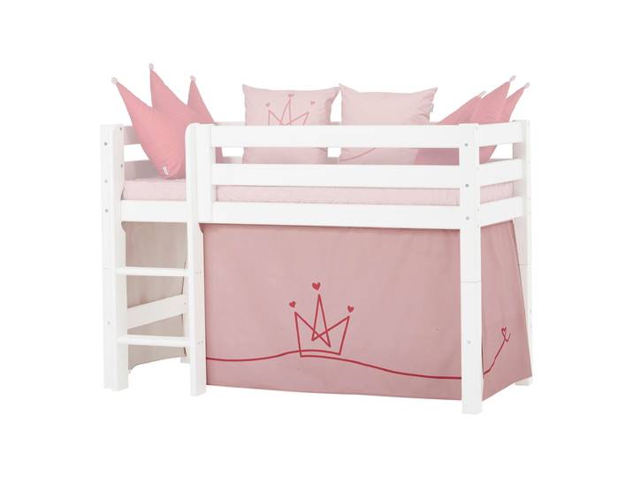 Hoppekids - Princess gordijn - voor halfhoog en stapelbed