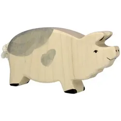 HOLZTIGER Eber, gefleckt