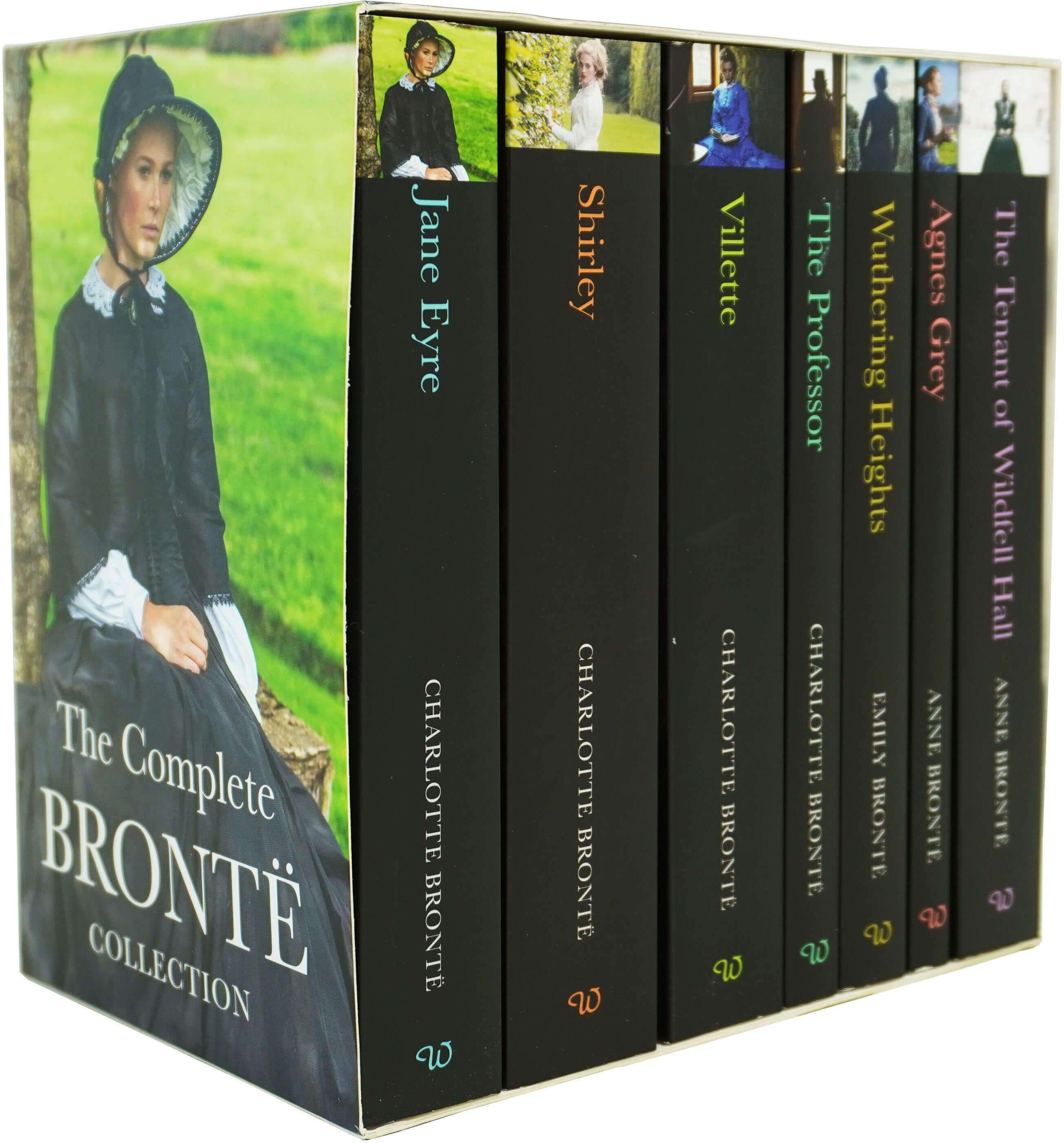 The Complete Brontë Sisters Collection 7 Books Box Set by Charlotte, Emily & Anne Brontë - Fiction - Paperback Wilco Books