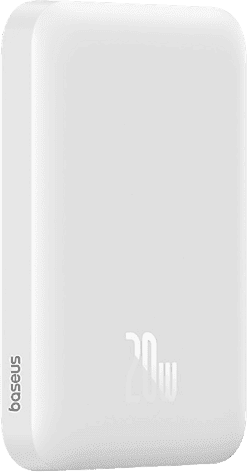 Powerbank - Baseus Magnetic Mini, 6000mAh, 20W, Carga ultrarrápida, USB-C, Blanco