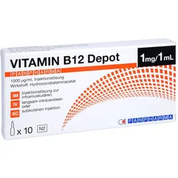 Vitamin B12-Depot Panpharma 1000 μg/ml Injektionslösung