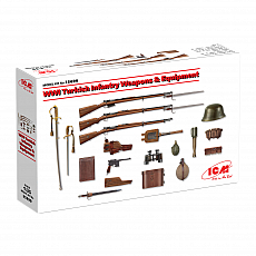 ICM - WWI Turkish Infantry Weapons & Equipment - 1:35 - 68 Teile 307135