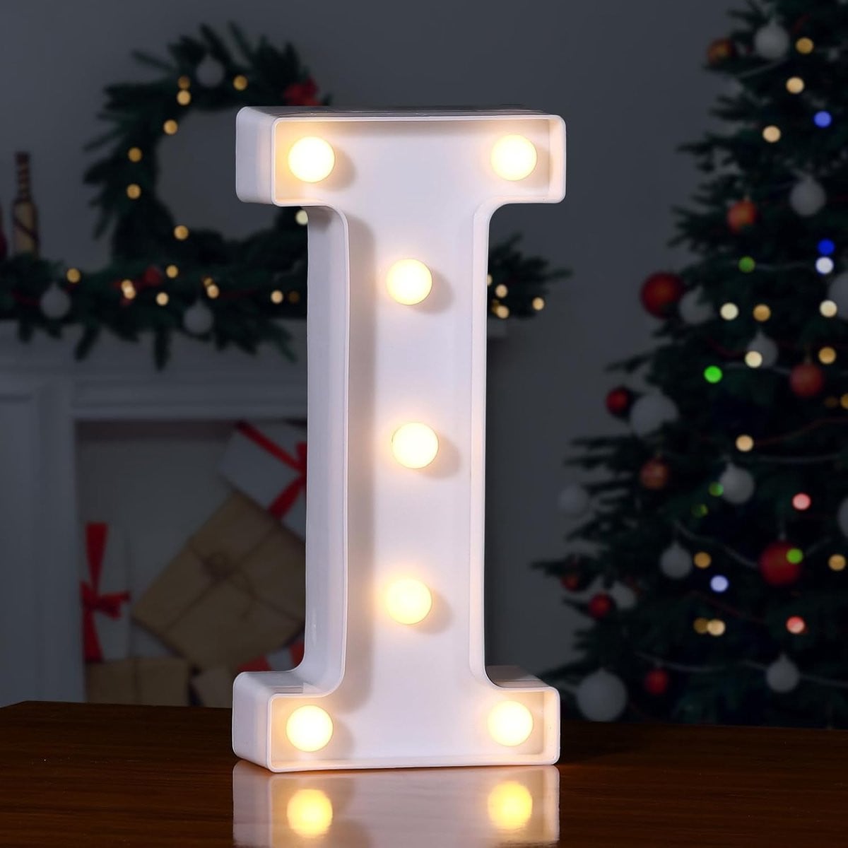 Decoratieve Letter Lamp Alfabet Licht Warm Wit - Hoogte: 24 cm