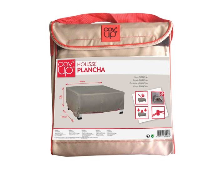 Oviala - Housse de protection pour plancha (50 x 45 x 40 cm)