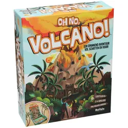 Asmodée Oh No Volcano Kartenspiel – 2–4 Spieler (2 - 4 Spieler)