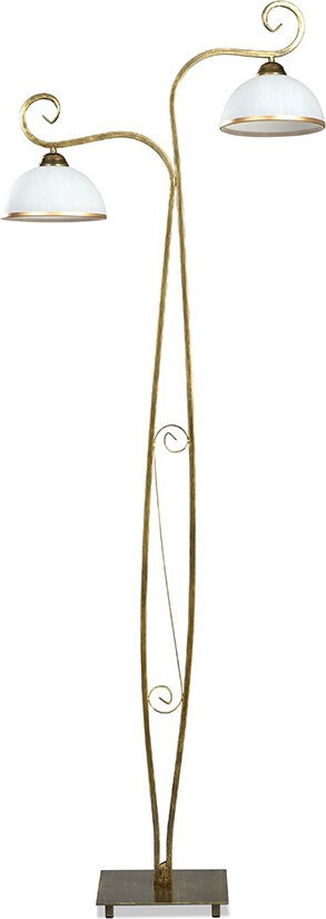 Emibig Vloerlamp Wivara LP2 Goud met 2x E27 60W