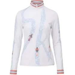KRIMSON KLOVER Baselayer Ariel Ski Top, Größe S in Weiß Weiß