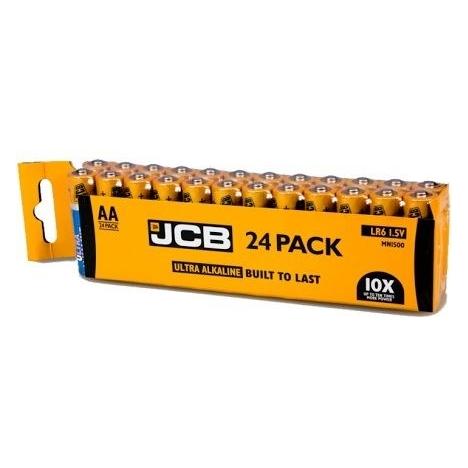 JCB OXI DIGITAL alkalická batéria LR06, shrink 24 ks (24 Stk., AA) (JCB-LR06OXI-24S)