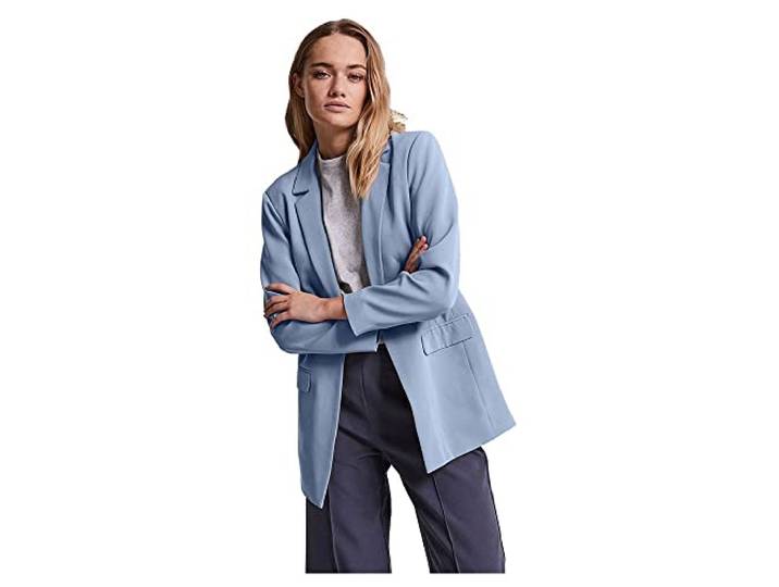PIECES Pcbossy Ls Loose Noos Blazer voor dames, Kentucky Blue., M