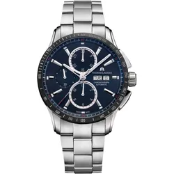 Maurice Lacroix Pontos Chronograph PT6038-SSL22-430-1 - blau,silber - 43mm