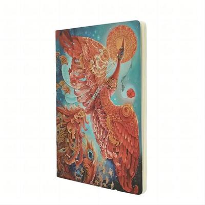 Notizheft, Feuervogel, A4, Unliniert, Taschenbuch von Paperblanks, Paperblanks, 978-1-4087-6314-8