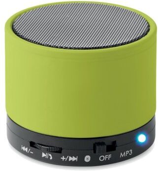 ROUND BASS Speaker Bluetooth 5.3 LED Personalizzate o neutre