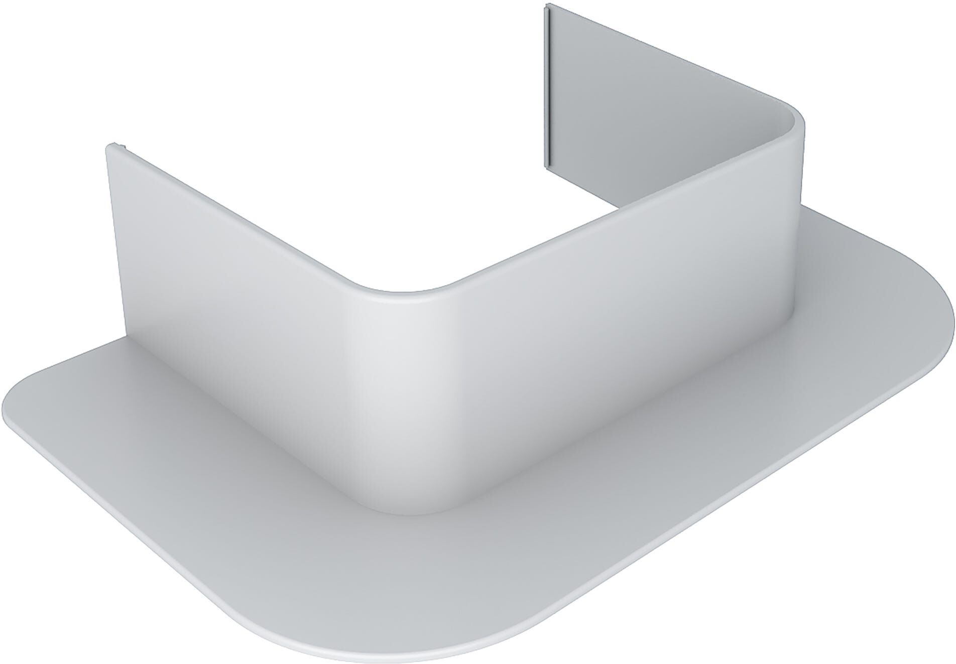 Tecnomat PASSAGGIO MURO DRITTO PER CANALE CLIMA 80x60 mm BIANCO