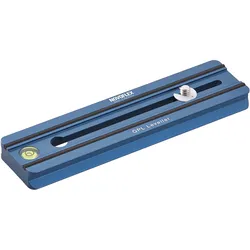 Novoflex QPL Leveller Kameraschiene 155 mm mit Wasserwaage