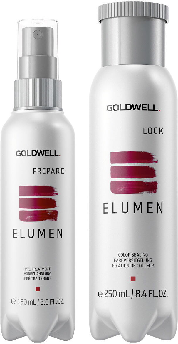 400ml Goldwell Elumen Color Prepare & Lock Set (Prepare 150ml + Lock 250ml)