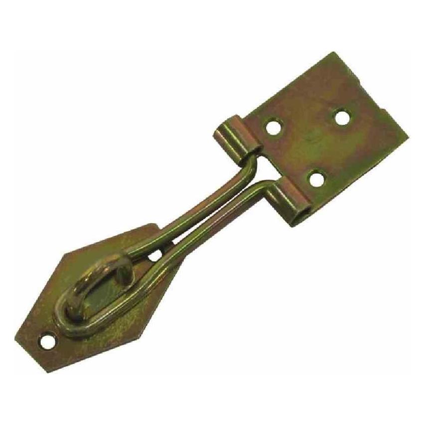 Alberts berfalle 80x26mm, galvanisch gelb verzinkt (Überfallen leicht, 10 Stk.) (34820 5)