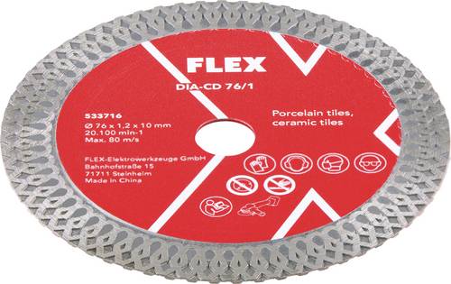 Flex DIA-CD 76/1 533716 Diamanttrennscheibe 76mm 1St.