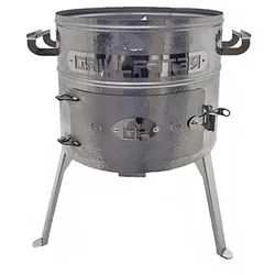 Grillpeter Utschak Aidos Edelstahl 1,5mm geriffelt für Kazan 8-10 Liter Uchag D36 cm
