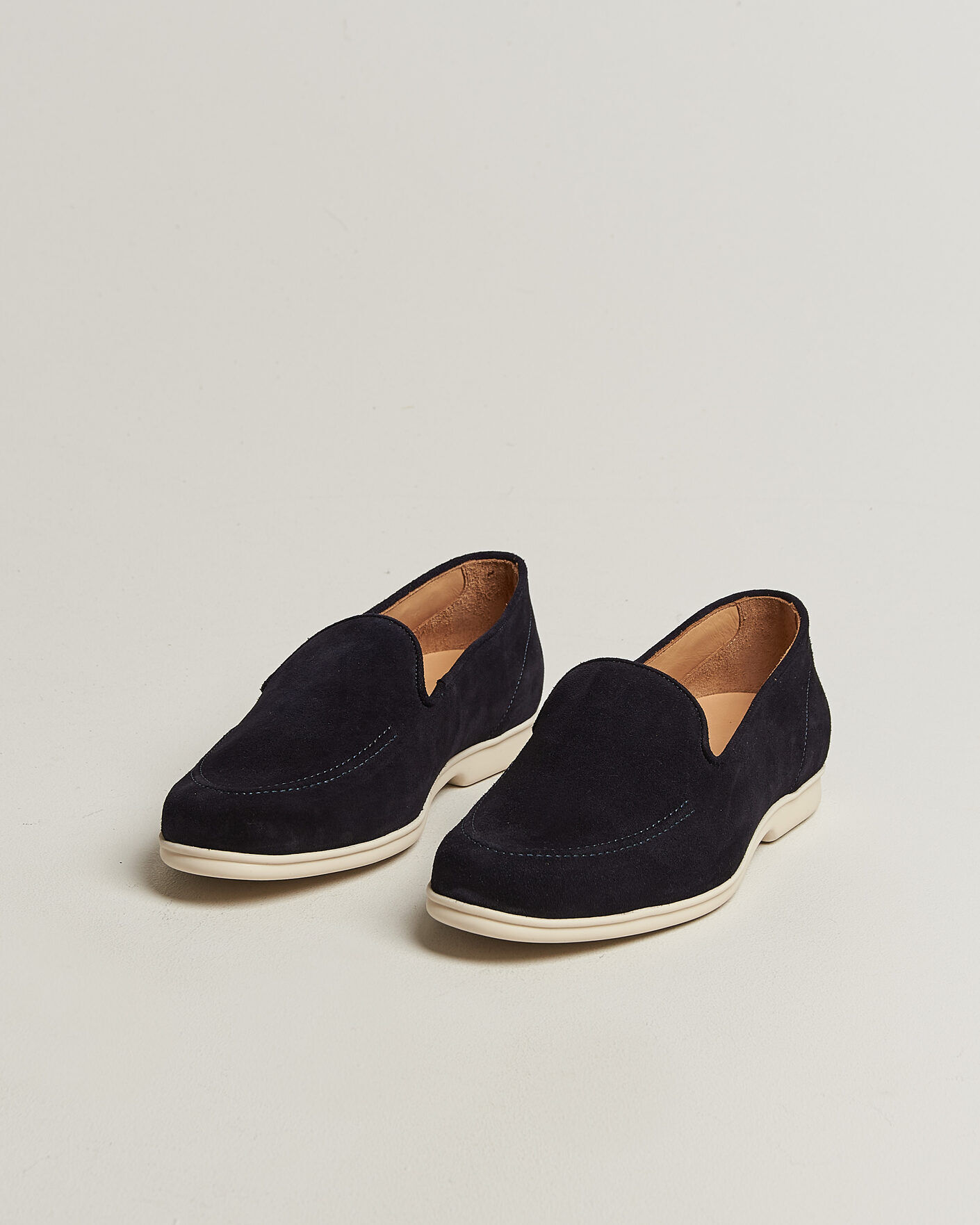 Myrqvist Brännö II Loafers Navy Suede men 43 Blå