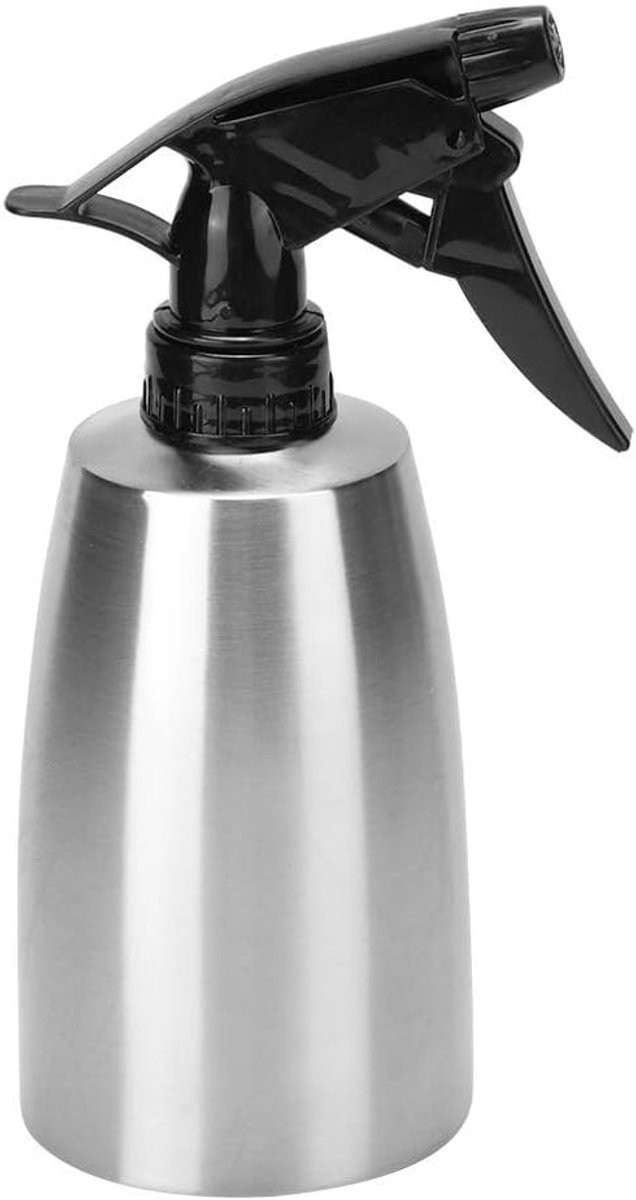 400 ml RVS Spuitfles met Verstelbare Doppen voor Water, Grillen, Koken en Tuinieren