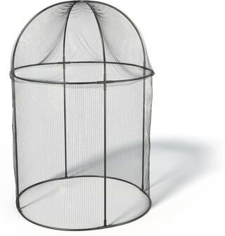 Tierra Garden Haxnicks Round Fruit Cage with Steel Frame & Protective Mesh Netting for Garden Plants & Crops