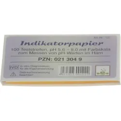 INDIKATORPAPIER Teststreifen 100 St