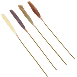 KUNSTZWEIGE Pampasgras 4er-Set, 78 cm