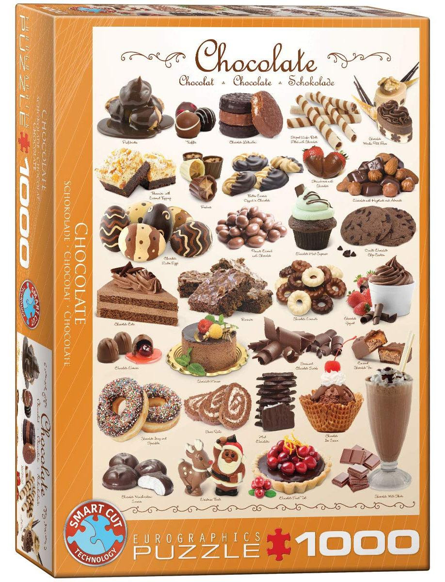 Chocolade, 1000 stukjes